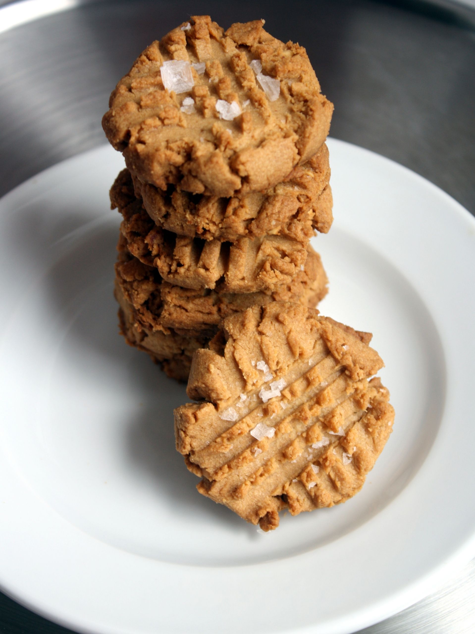 Salted Butter Cookies
 Salted Peanut Butter Cookies
