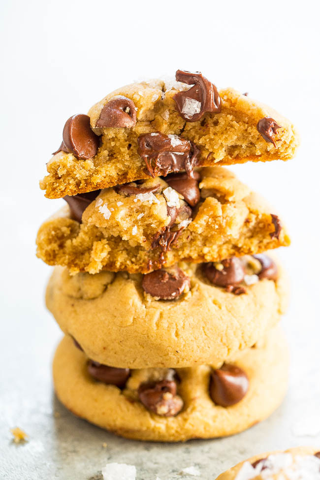 Salted Butter Cookies
 Brown Butter Salted Chocolate Chip Cookies Recipe Averie