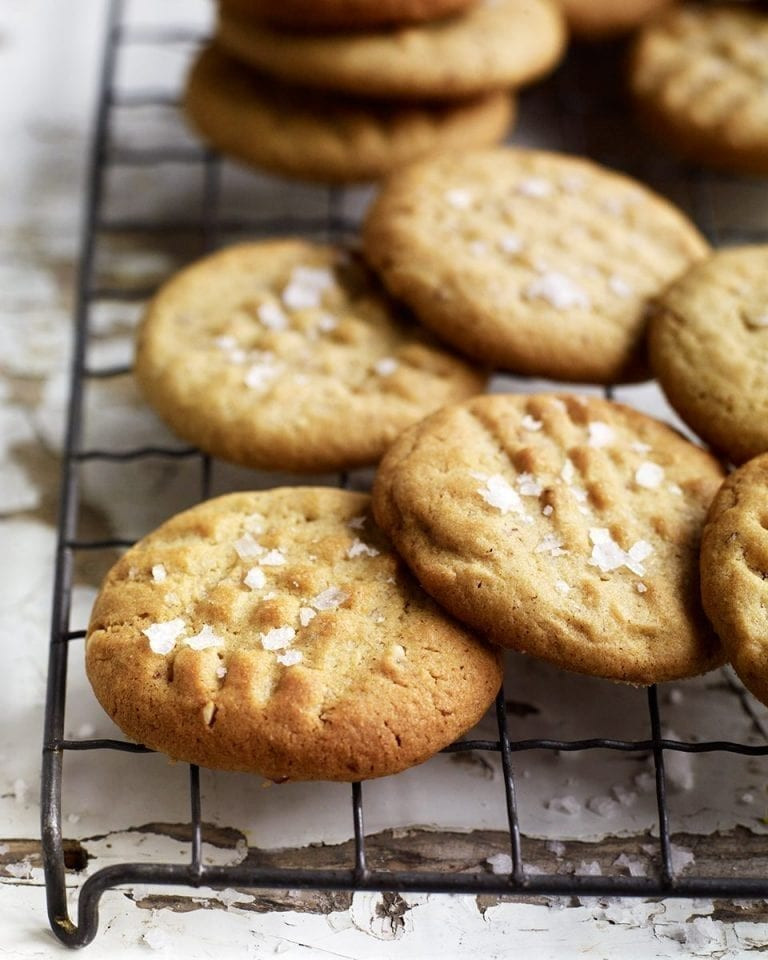 Salted Butter Cookies
 Salted peanut butter cookies