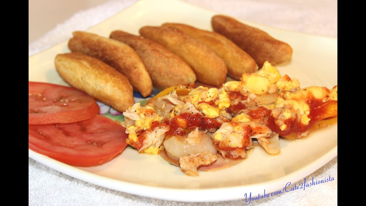 Saltfish And Dumplings
 HOW TO MAKE JAMAICAN SALT FISH AND ACKEE WITH FESTIVAL
