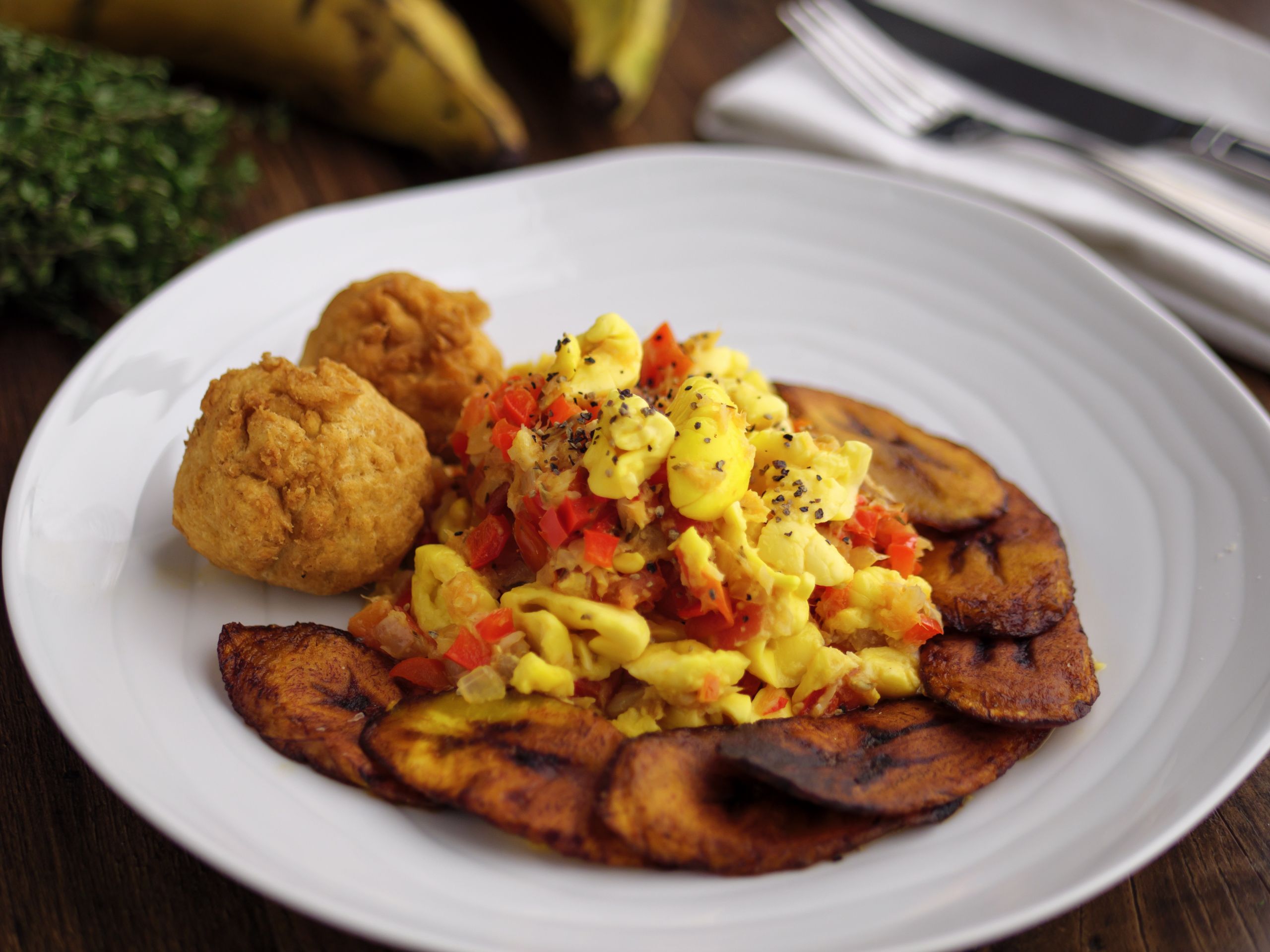Saltfish And Dumplings
 Sunday Brunch Articles Ackee And Saltfish With Fried