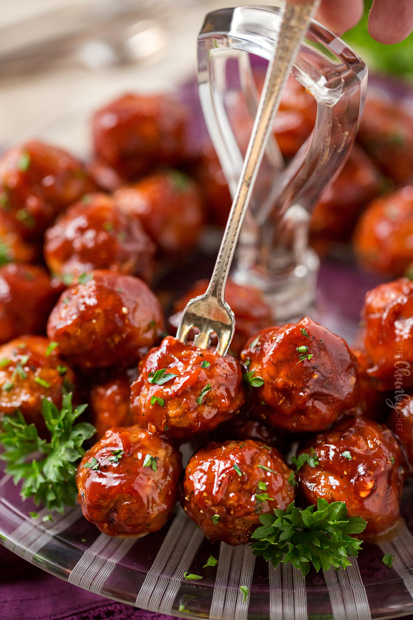 Sauces For Appetizer Meatballs
 Cranberry BBQ Crockpot Meatballs The Chunky Chef
