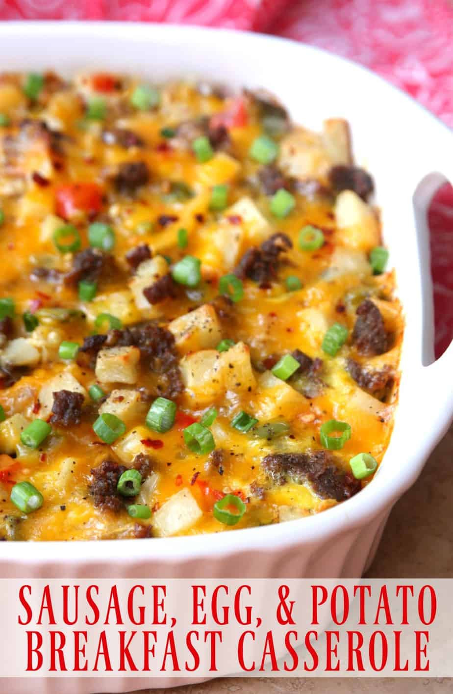 Sausage And Egg Breakfast Casserole Recipe
 The Best Sausage Egg Potato Breakfast Casserole