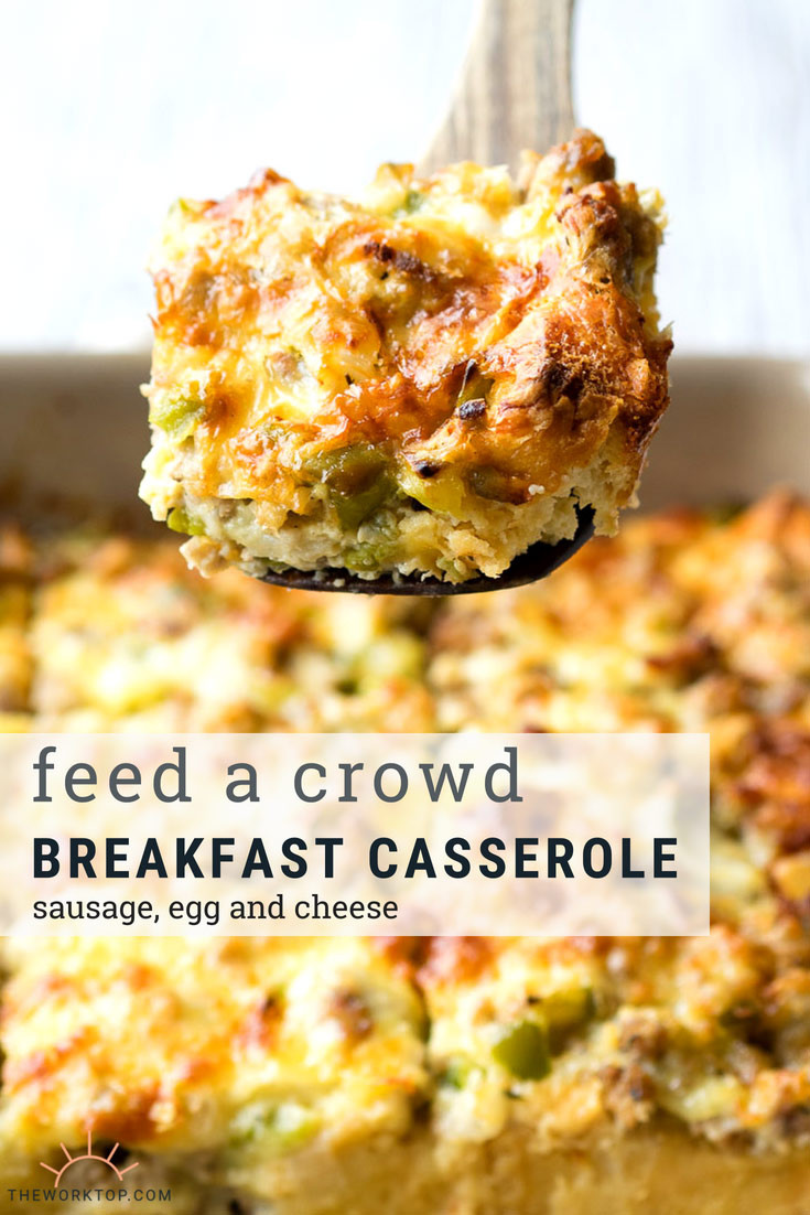 Sausage And Egg Breakfast Casserole Recipe
 Best Sausage and Egg Breakfast Casserole make ahead