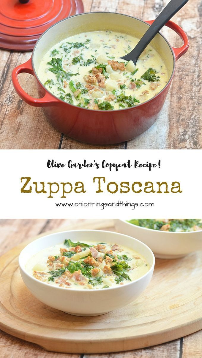 Sausage Potato Soup Olive Garden
 Zuppa Toscana Olive Garden’s Tuscan Soup