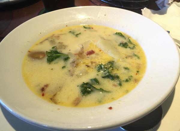 Sausage Potato Soup Olive Garden
 Review of Olive Garden Restaurant Powerline Rd