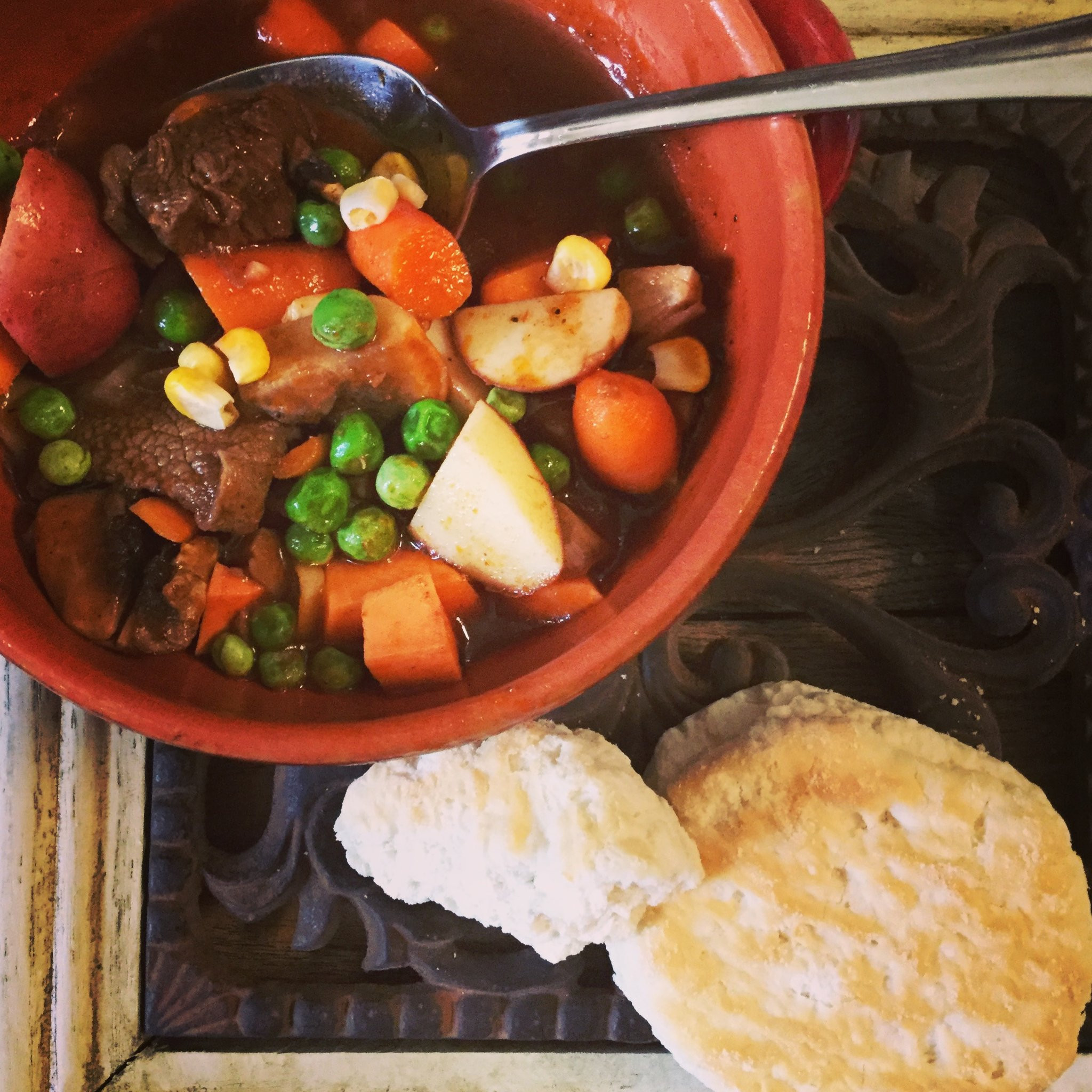 Savory Beef Stew
 Freeze Dried Savory Beef Stew perfect in the back county