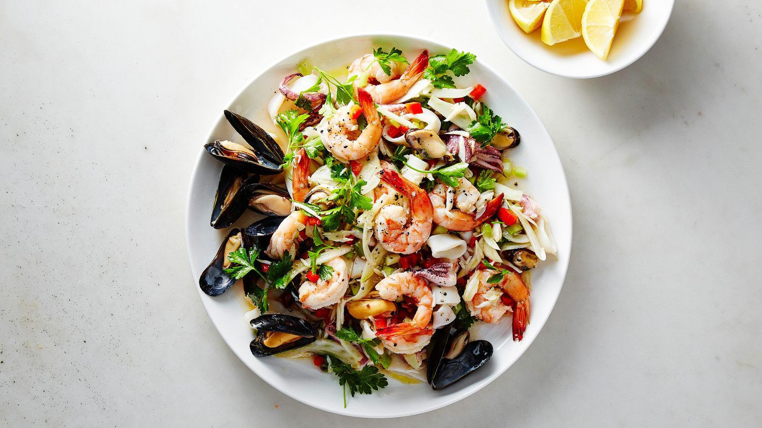 Seafood Appetizers Italian
 Italian Seafood Salad Recipe