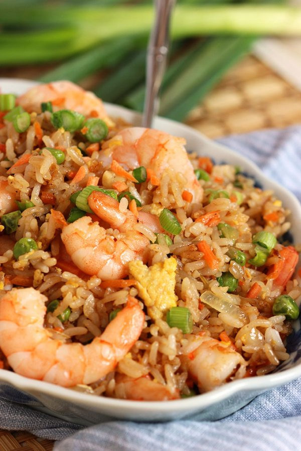 Seafood Fried Rice
 Easy Shrimp Fried Rice Recipe Recipe Girl