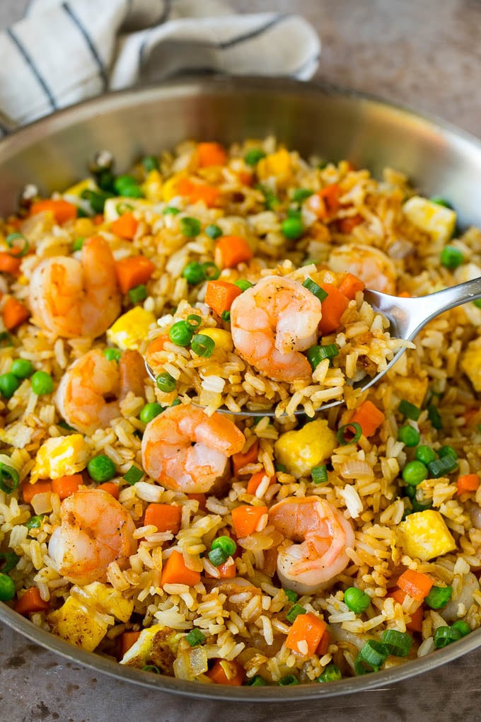 Seafood Fried Rice
 Shrimp Fried Rice Dinner at the Zoo