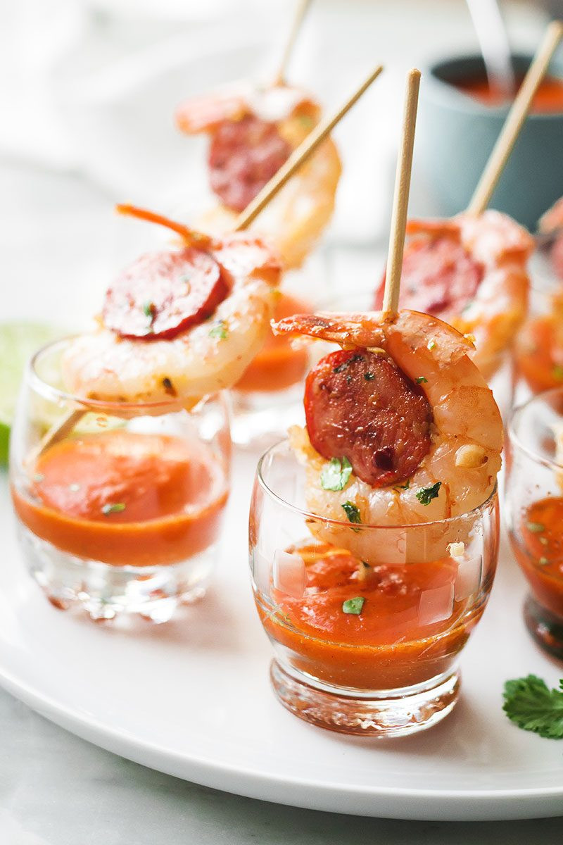 Seafood Party Appetizers
 Shrimp and Chorizo Appetizers Recipe — Eatwell101