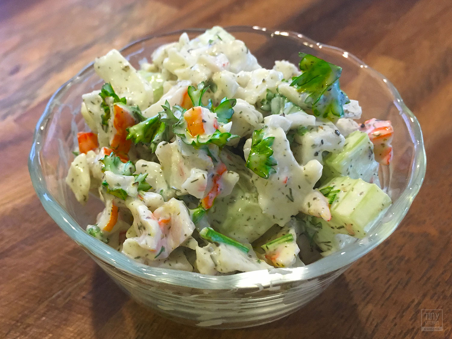 Seafood Salad Recipe Imitation Crab And Shrimp
 Imitation Crab Salad Recipe How to Make it Just Like the