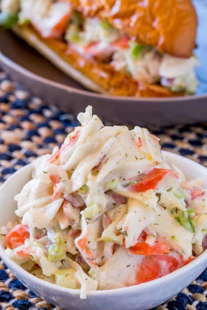Seafood Salad Recipe Imitation Crab And Shrimp
 Crab Salad Seafood Salad Dinner then Dessert
