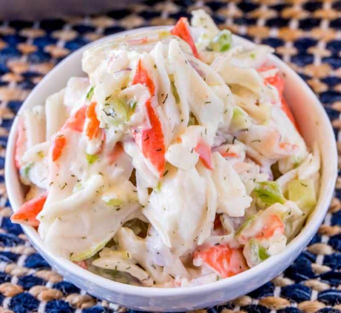 Seafood Salad Recipe Imitation Crab And Shrimp
 Crab Salad Seafood Salad Dinner then Dessert