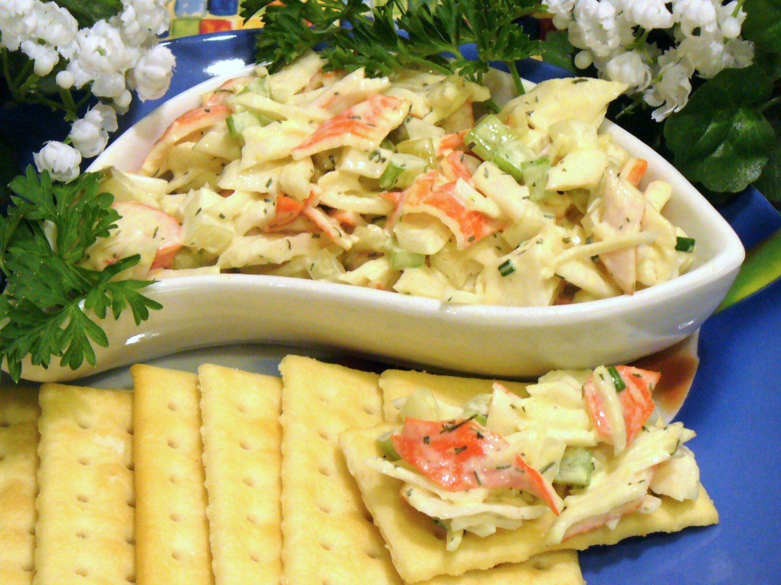 Seafood Salad Recipe Imitation Crab And Shrimp
 Easy Imitation Crab Seafood Salad Recipe