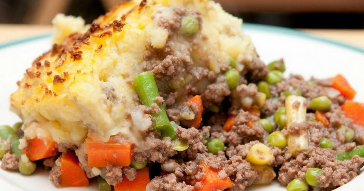 Shepards Pie With Beef
 Simple for Shepherds Pie with Ground Beef Recipes
