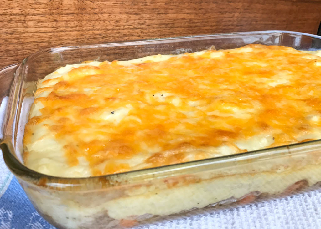 Shepherd'S Pie With Cheese
 Easy Shepherd s Pie Recipe using Pre Cooked Mashed Potatoes