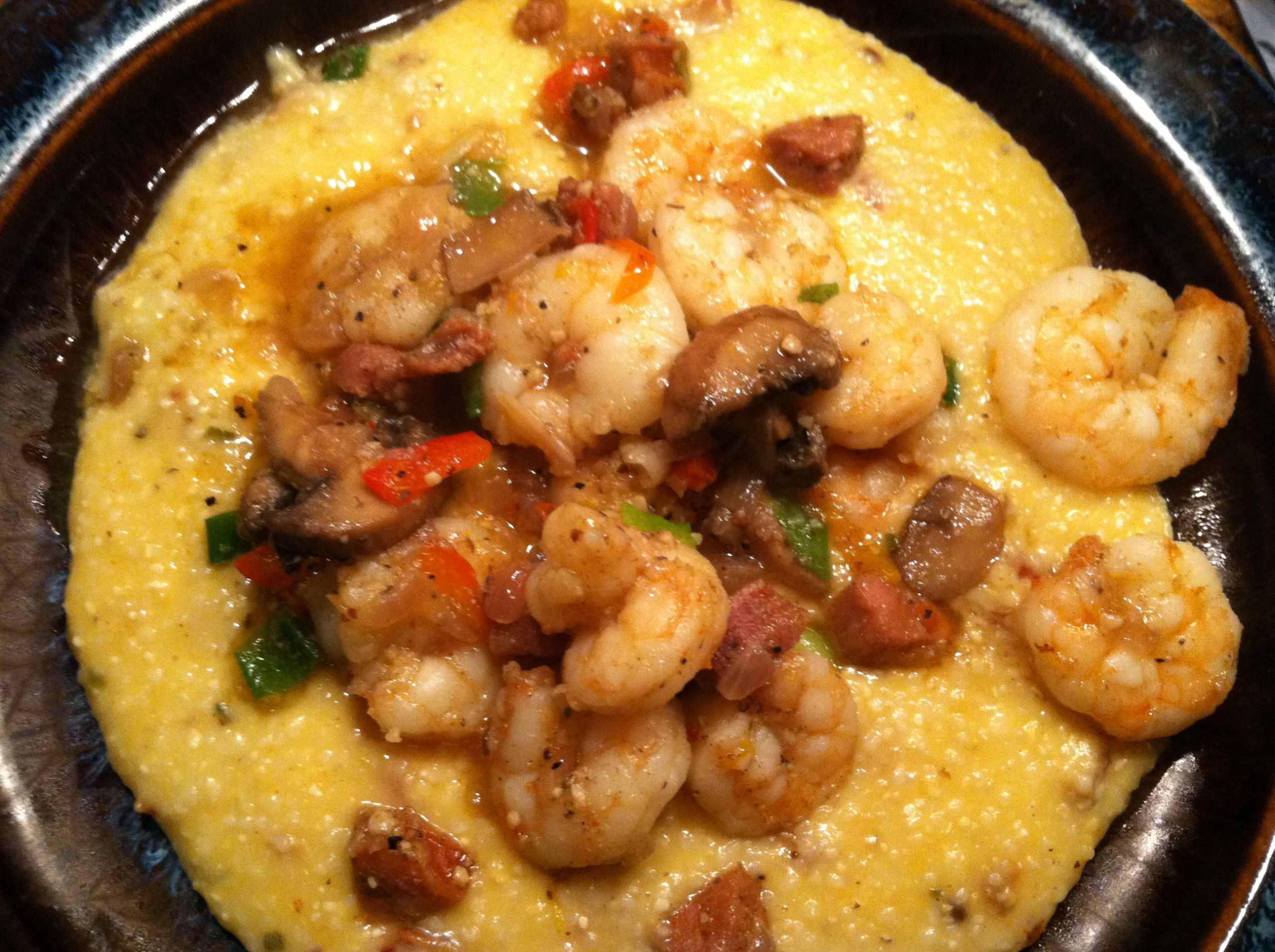 Shrimp And Cheese Grits
 Shrimp and Grits