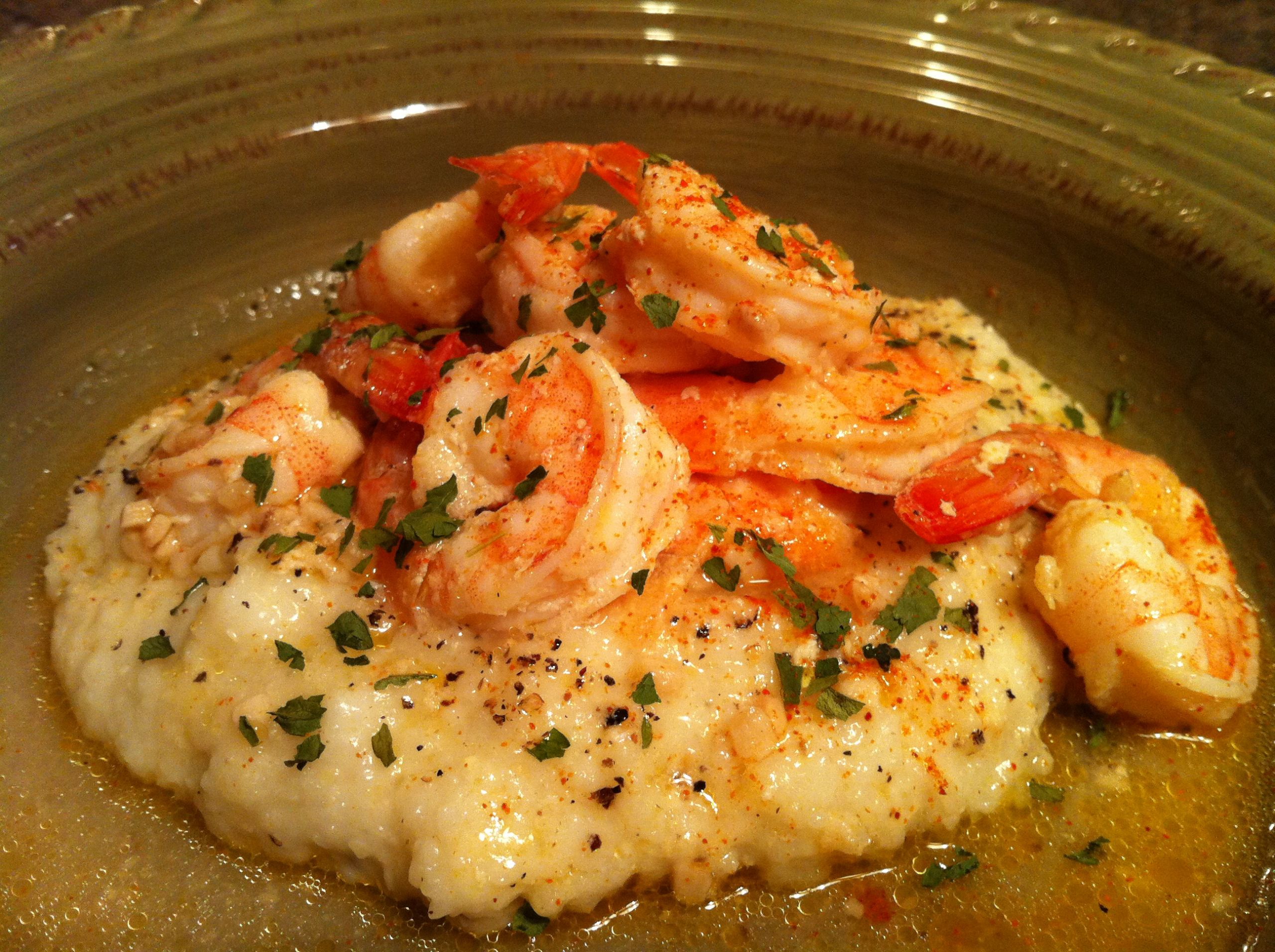 Shrimp And Cheese Grits
 Cajun Shrimp and Grits