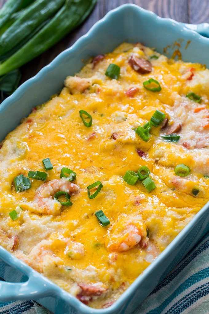 Shrimp And Grits Casserole
 Shrimp and Grits Casserole Spicy Southern Kitchen