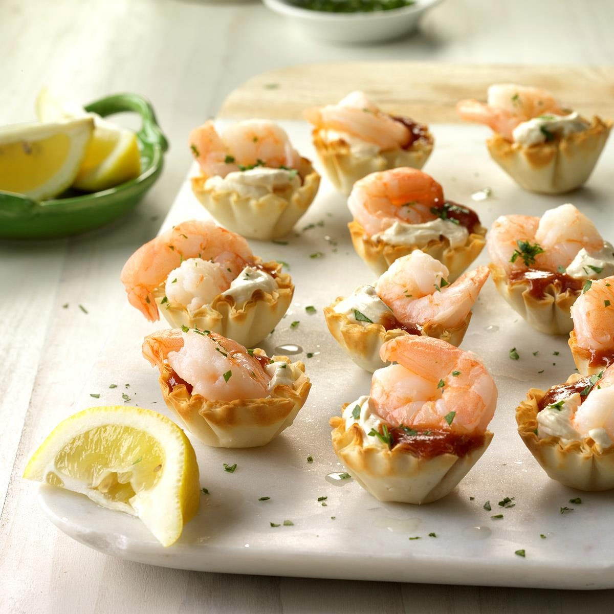 Shrimp Appetizers Recipes
 Shrimp Tartlets Recipe