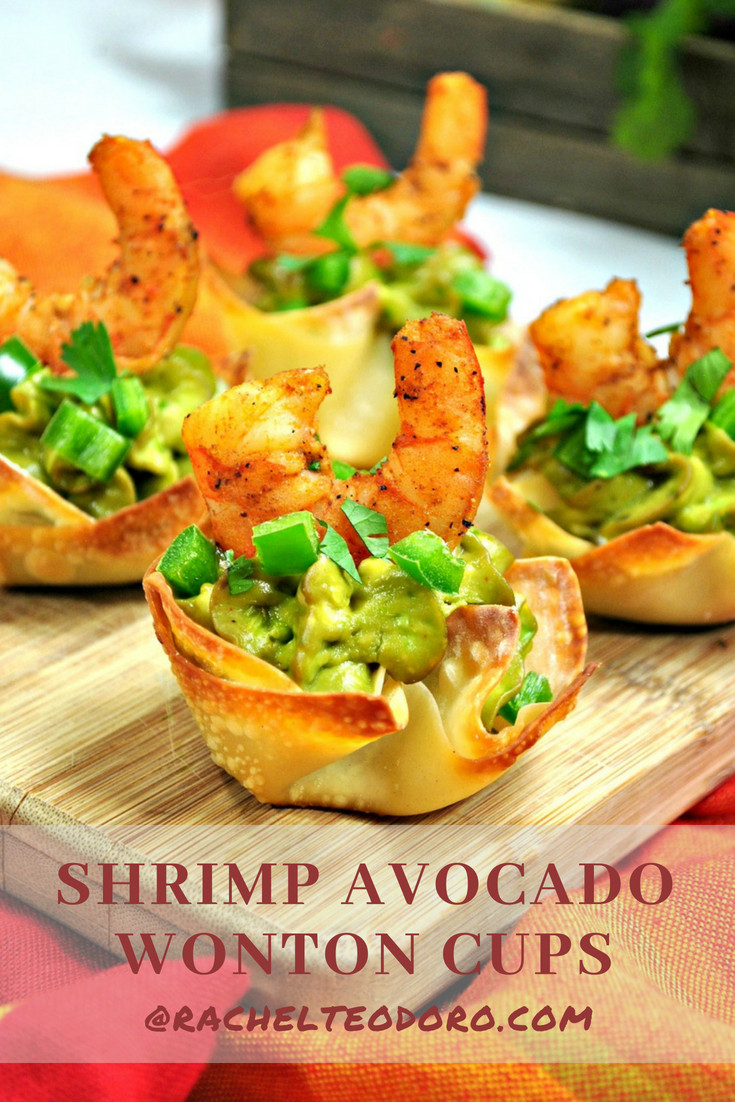 Shrimp Appetizers Recipes
 Shrimp Avocado Wonton Cup Appetizer Recipe Rachel Teodoro