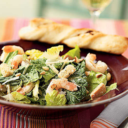 Shrimp Salad Calories
 Shrimp Caesar Salad Low Calorie Lunches Cooking Light