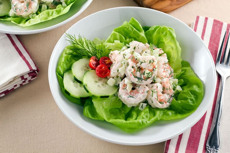 Shrimp Salad With Dill
 Shrimp Salad with Cucumber and Dill