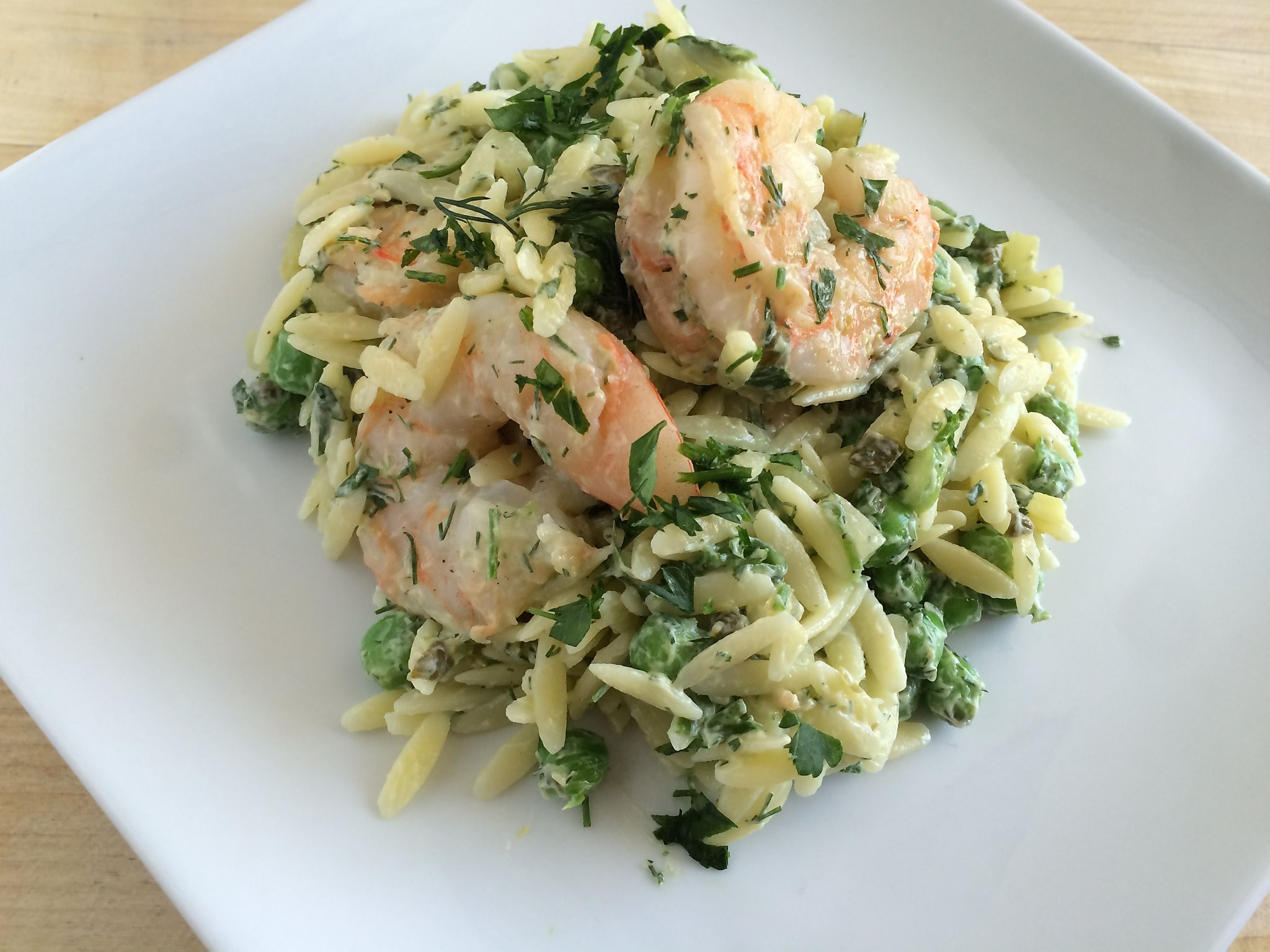 Shrimp Salad With Dill
 Recipe Shrimp and Orzo Salad with Dill SFChronicle