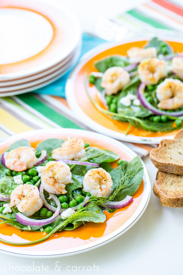 Shrimp Salad With Dill
 Fresh Green & Shrimp Salad Lemon Dill Dressing