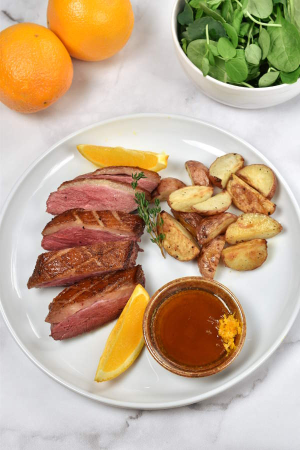 Side Dishes For Duck Breast
 Duck Breast a L’Orange with Oven Roasted Potatoes