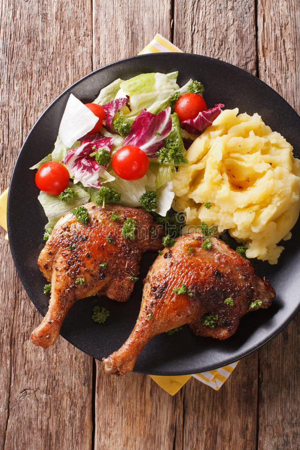 Side Dishes For Duck
 Roasted Duck Leg With Mashed Potatoes Side Dishes And