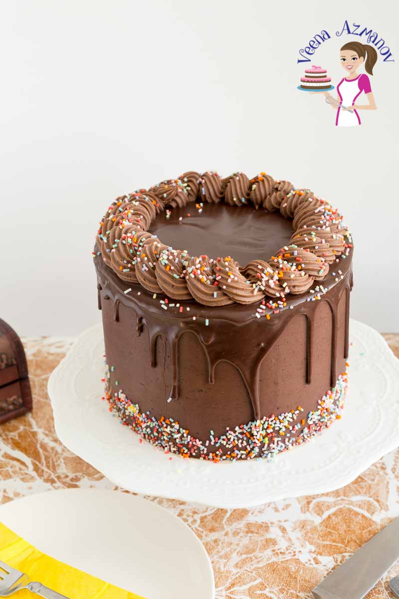 Simple Birthday Cake Recipe
 Homemade Chocolate Birthday Cake Recipe Veena Azmanov