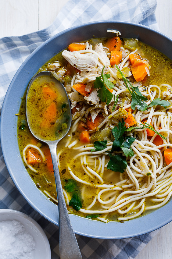 Simple Chicken Soup Recipes
 Easy chicken noodle soup recipe Simply Delicious