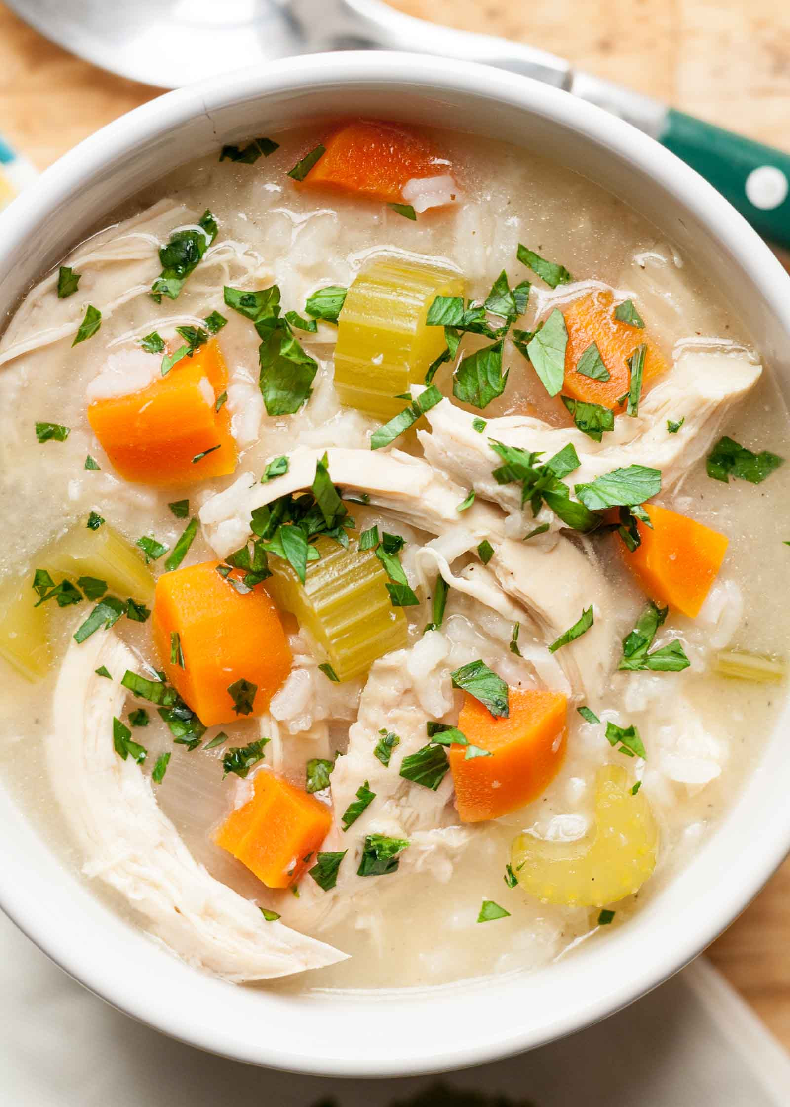 Simple Chicken Soup Recipes
 e Pot Chicken and Rice Soup Recipe