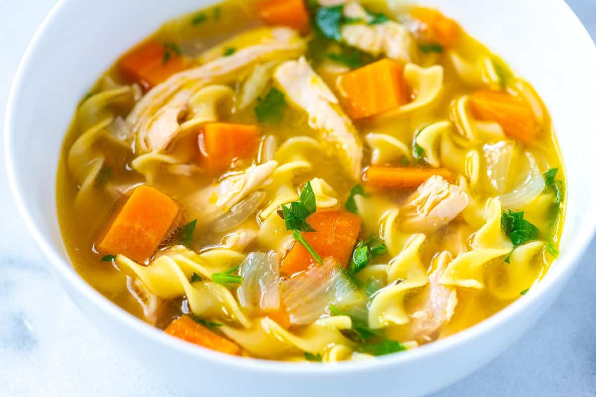 Simple Chicken Soup Recipes
 Ultra Satisfying Chicken Noodle Soup