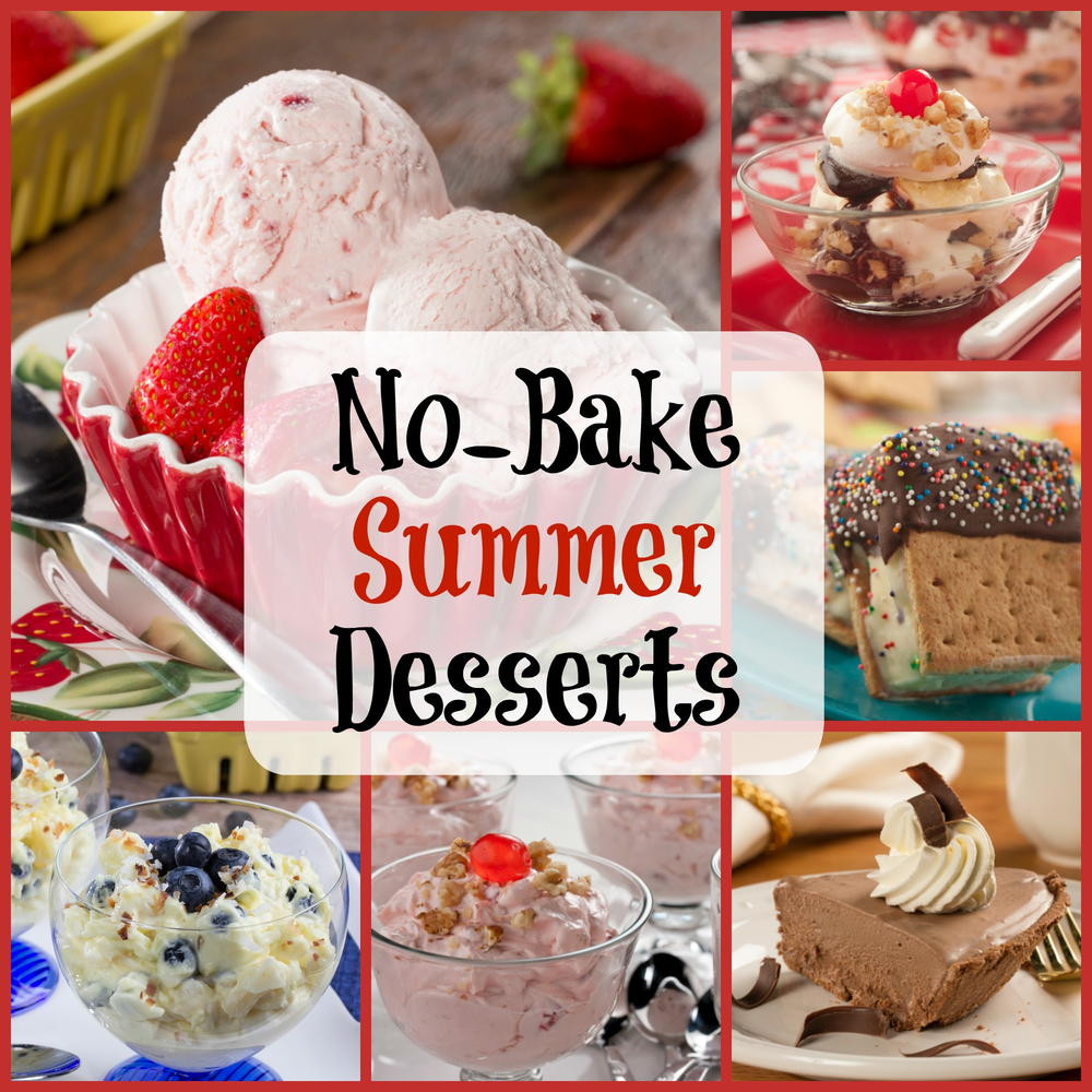 Simple Dessert Recipes
 Easy Summer Recipes 6 No Bake Desserts