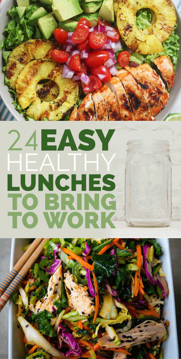 Simple Healthy Lunches
 24 Easy Healthy Lunches To Bring To Work In 2015