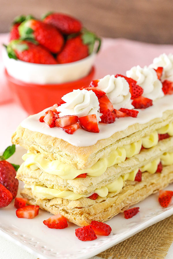 Simple Strawberry Desserts
 Strawberry Napoleons