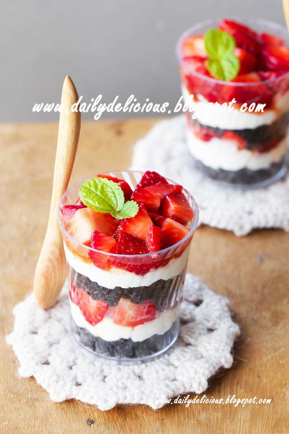 Simple Strawberry Desserts
 dailydelicious Quick fix desserts Easy Strawberry and