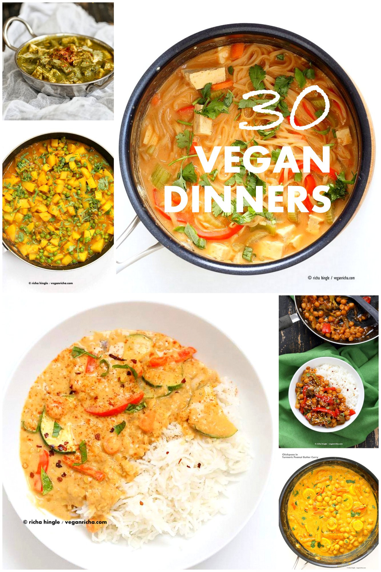 Simple Vegan Dinner
 30 Easy Vegan Dinner Recipes Vegan Richa