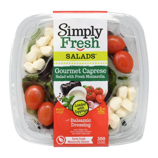 Simply Fresh Gourmet Salads
 Simply Fresh Salad Gourmet Caprese Walmart