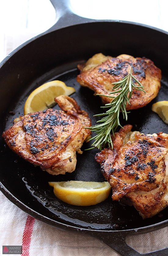 Skillet Chicken Thighs
 12 Cast Iron Pan Chicken Recipes that ll Make You Want to