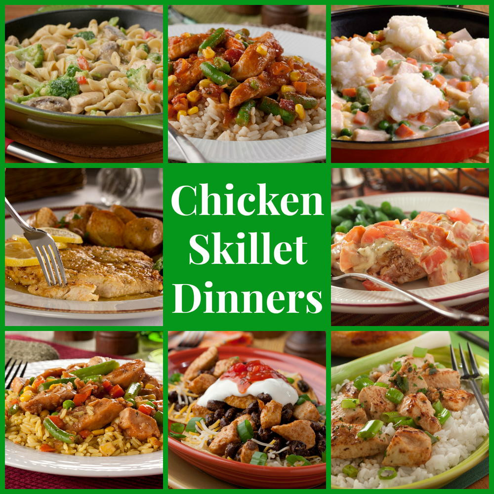 Skillet Dinners Recipes
 Stovetop Recipes 14 Chicken Skillet Dinners