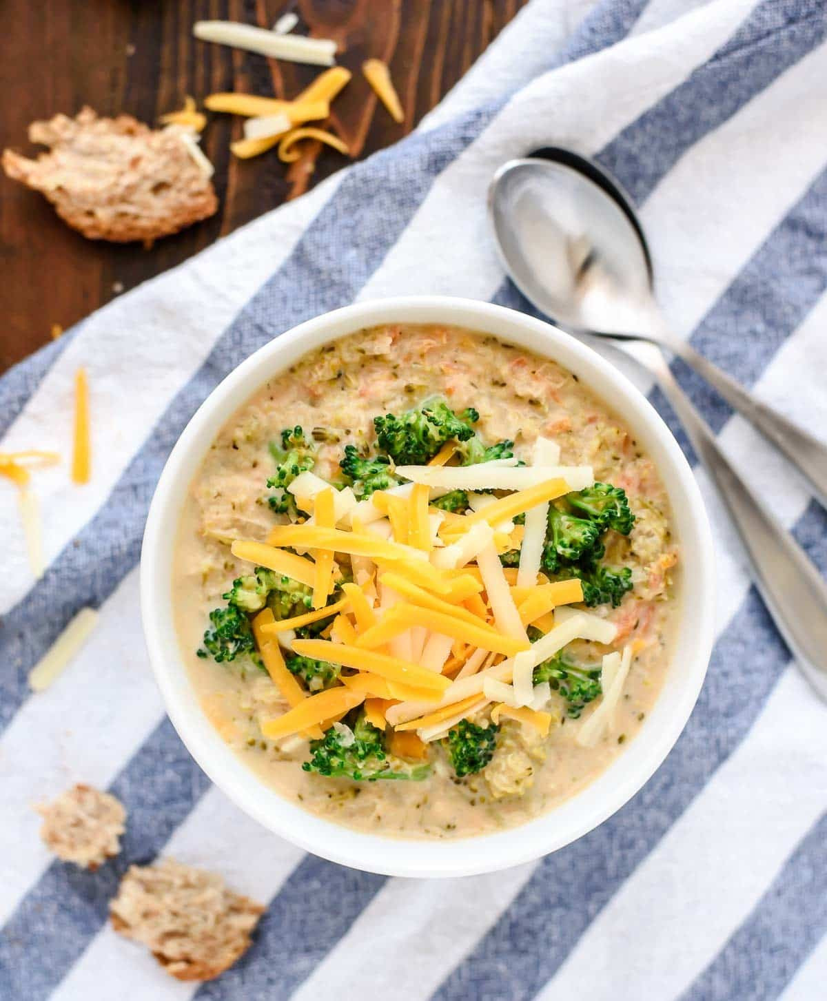 Slow Cooker Broccoli Cheddar Soup
 Slow Cooker Broccoli Cheese Soup