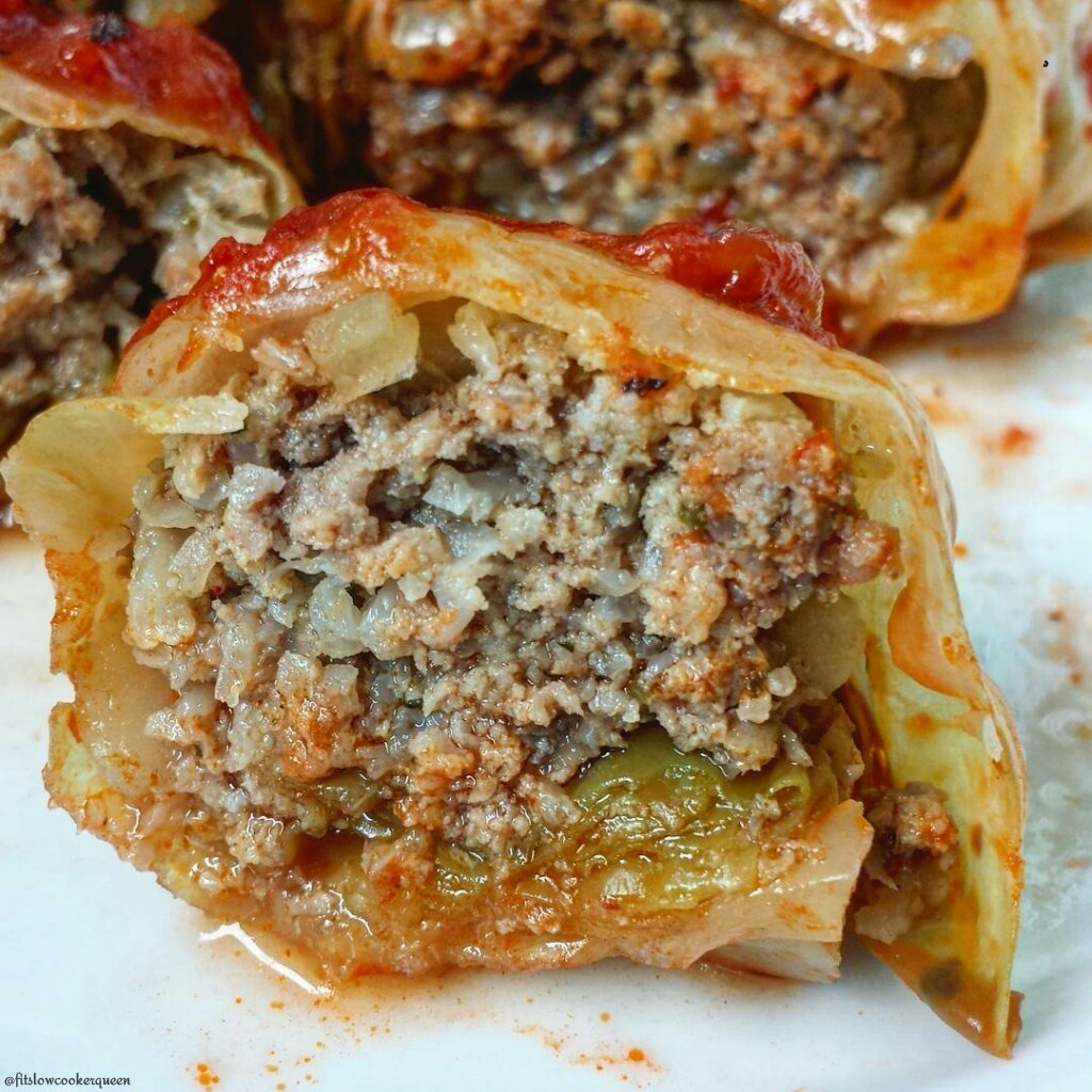 Slow Cooker Cabbage Rolls
 Slow Cooker Paleo Cabbage Rolls Fit SlowCooker Queen