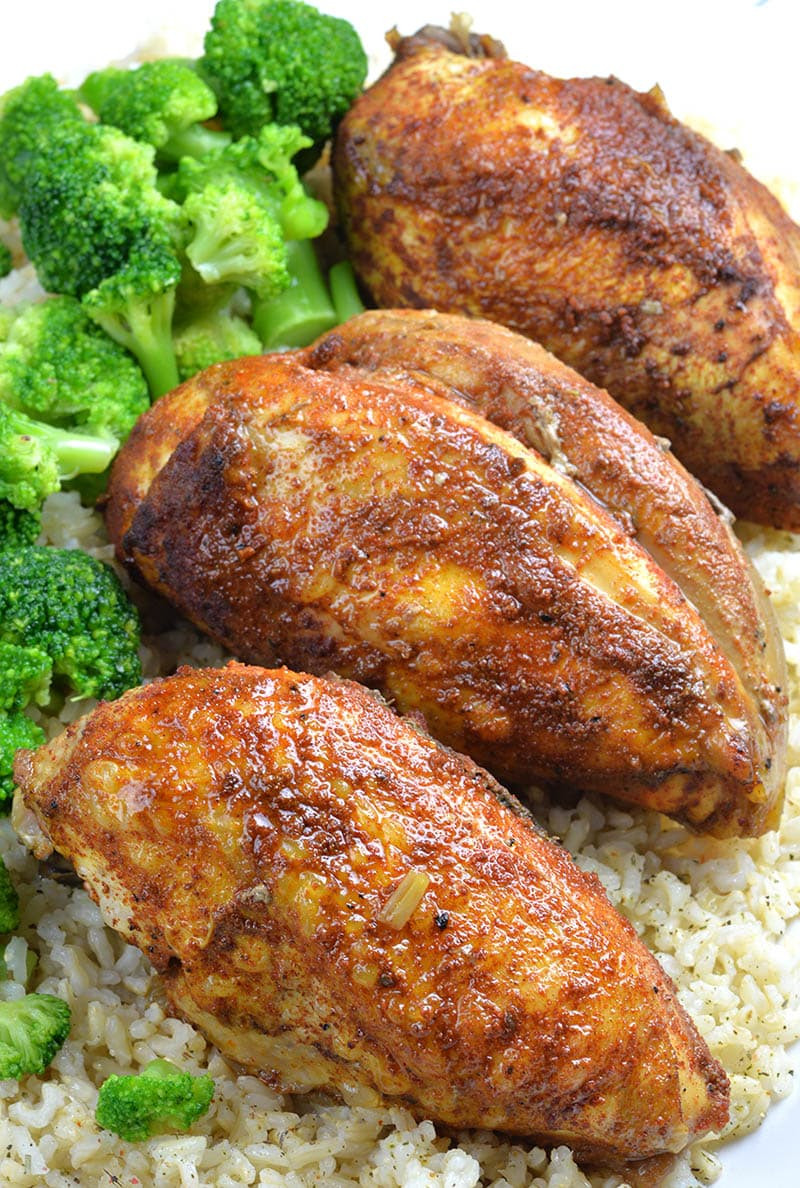 Slow Cooker Chicken Breasts
 Healthy Slow Cooker Chicken Breast Recipe OMG Chocolate