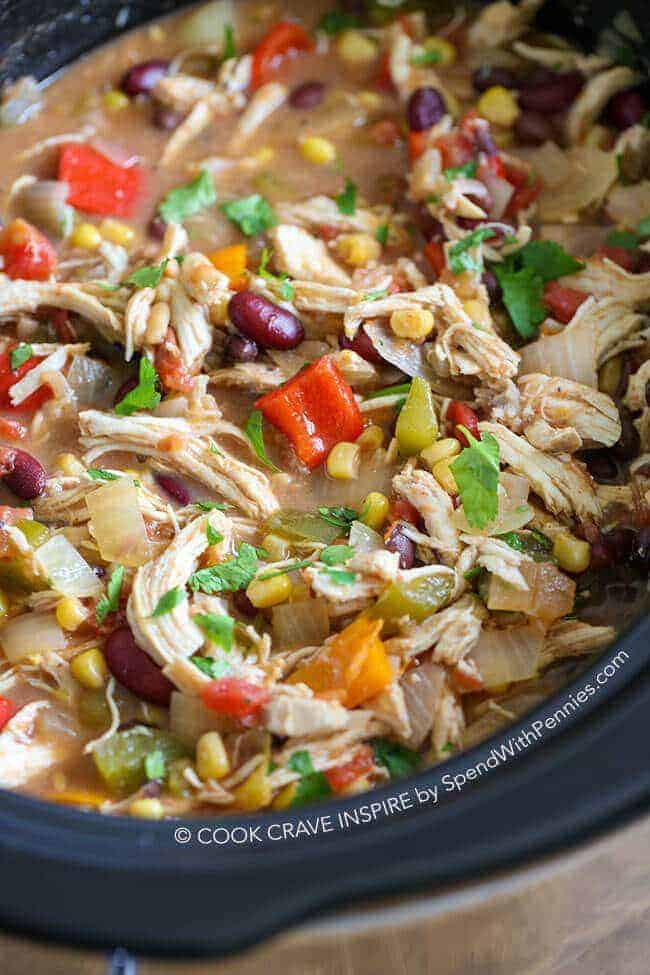 Slow Cooker Chicken Chili
 Crock Pot Chicken and Dumplings Spend With Pennies