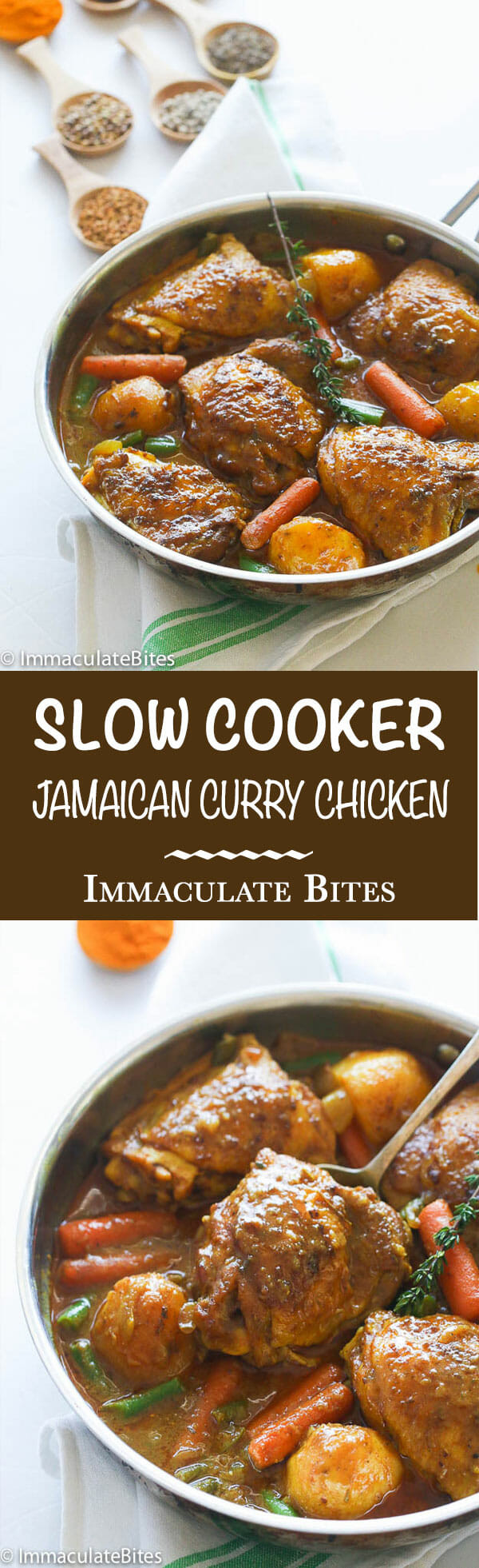 Slow Cooker Chicken Thighs Curry
 Slow Cooker Jamaican Curry Chicken Immaculate Bites