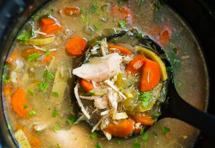 Slow Cooker Chicken Vegetable Soup
 The best ever chicken and ve able soup in your slow